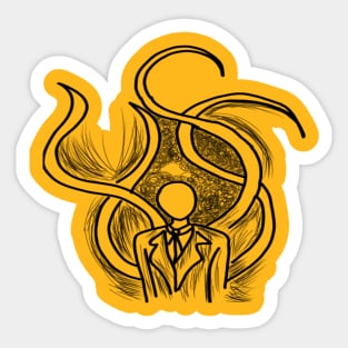 the monster drop Sticker